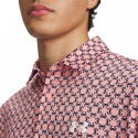 Under Armour Herr Piké Matchplay Printed Posh Pink 604