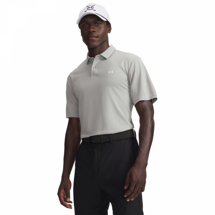 Under Armour Herr Piké T2G 26 Grå 069 i gruppen hos Dimbo Golf AB (7850033-0693r)