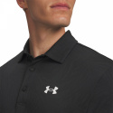Under Armour Herr Piké Playoff Jacquard Tropical Svart 004