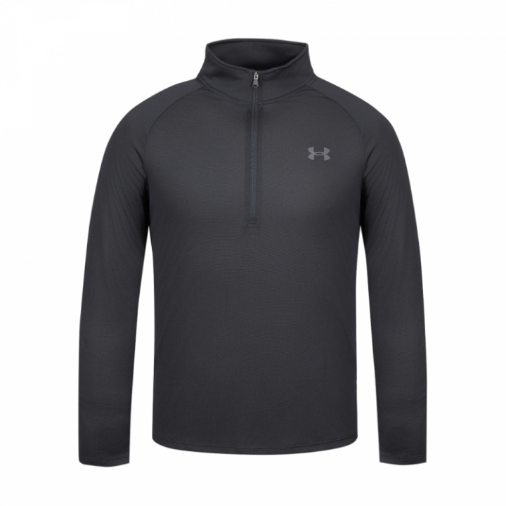 Under Armour Långärm Herr Tech 2.0 1/2 Zip Svart i gruppen Kläder / Herrkläder / LÅNGÄRMAT hos Dimbo Golf AB (7854016-0012r)