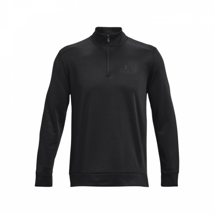 Under Armour Långärm Herr UA Fleece 1/4 Zip Svart i gruppen Golfkläder / Herrkläder / Långärmade golftröjor herr hos Dimbo Golf AB (7854022-0012r)