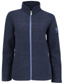 Ivanhoe Pullover Beata Full Zip Ljus Marinblå 