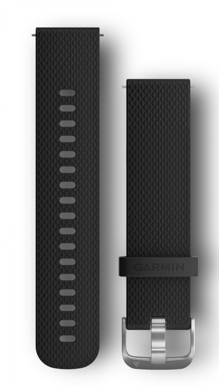 Garmin Klockarmband för S40/Venu/Vivoactive3 Silikon Svart/Rostfritt i gruppen Elektronik / Laser & GPS tillbehör hos Dimbo Golf AB (8881007-1256102)