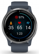 Garmin Smartklocka Venu 2 Silver/Granitblå