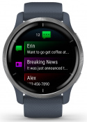 Garmin Smartklocka Venu 2 Silver/Granitblå