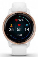 Garmin Smartklocka Venu 2S Roséguld/Vit