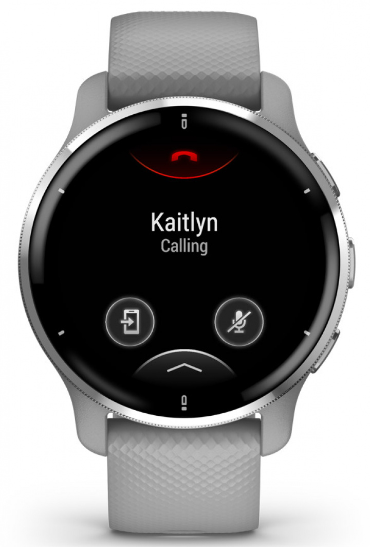 Garmin Smartklocka Venu 2 Plus Silver/Pudergrå i gruppen Elektronik / Golfklockor hos Dimbo Golf AB (8888030-0249610)