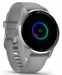 Garmin Smartklocka Venu 2 Plus Silver/Pudergrå