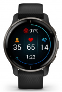 Garmin Smartklocka Venu 2 Plus Skiffergrå/Svart