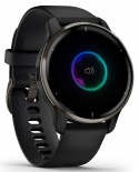 Garmin Smartklocka Venu 2 Plus Skiffergrå/Svart