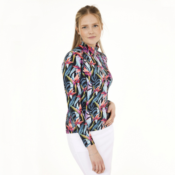 Func Factory Långärm Shirley Svart Exotic i gruppen Kläder / Damkläder / LÅNGÄRM hos Dimbo Golf AB (9028002-83036r)