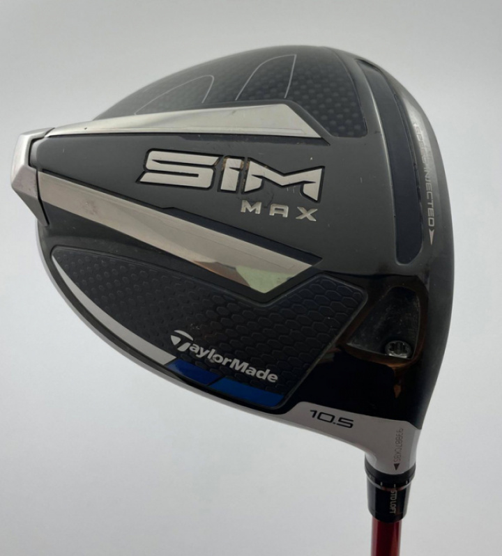Begagnad TaylorMade Driver SIM MAX Herr Höger Regular (Ventus Red) 10.5° i gruppen Rea hos Dimbo Golf AB (981666001-11105)