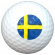 WL Golfboll Vit Sverige - Vart r hlet alla pratar om? (1st duss)