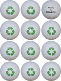WL Golfboll Vit Återvinning - Vikarie för BOLLJÄVEL! (1st duss)