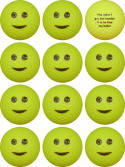 WL Golfboll Gul Glad Gubbe - The older I get the harder it is to find my balls! (1st duss)