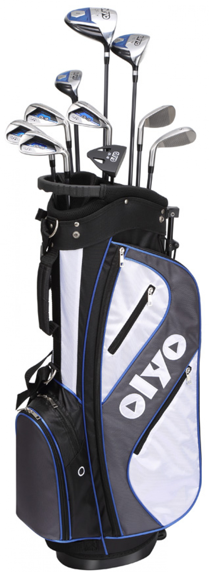 Olyo Startpaket CS-18 Herr Vänster Grafit/Grafit med Bärbag i gruppen Golfklubbor / Nybörjarset Golf hos Dimbo Golf AB (9980002-12500)