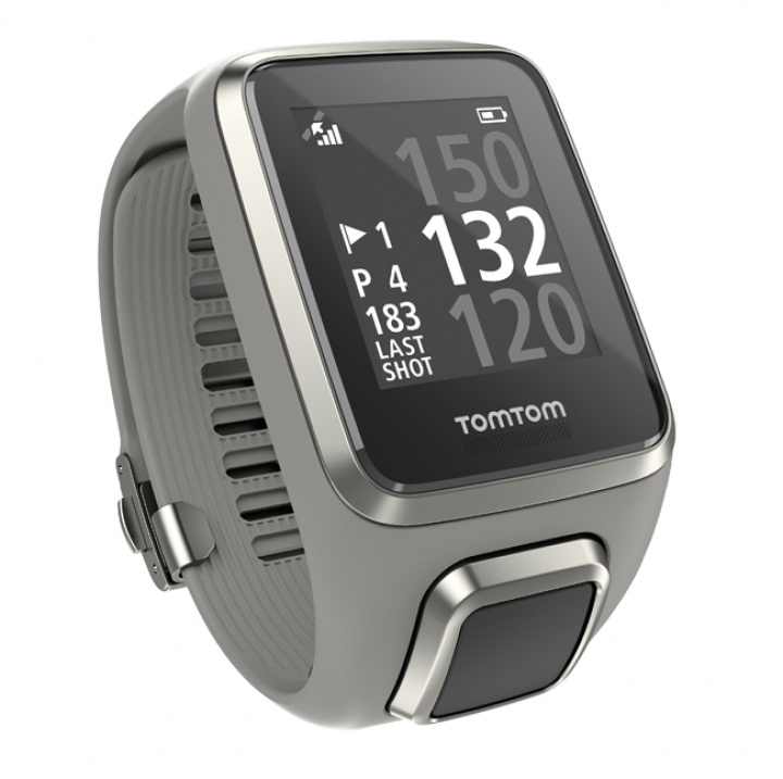 TomTom GPS Klocka Golfer 2 Grå/Silver i gruppen Elektronik / Golfklockor hos Dimbo Golf AB (9981024-94914r)