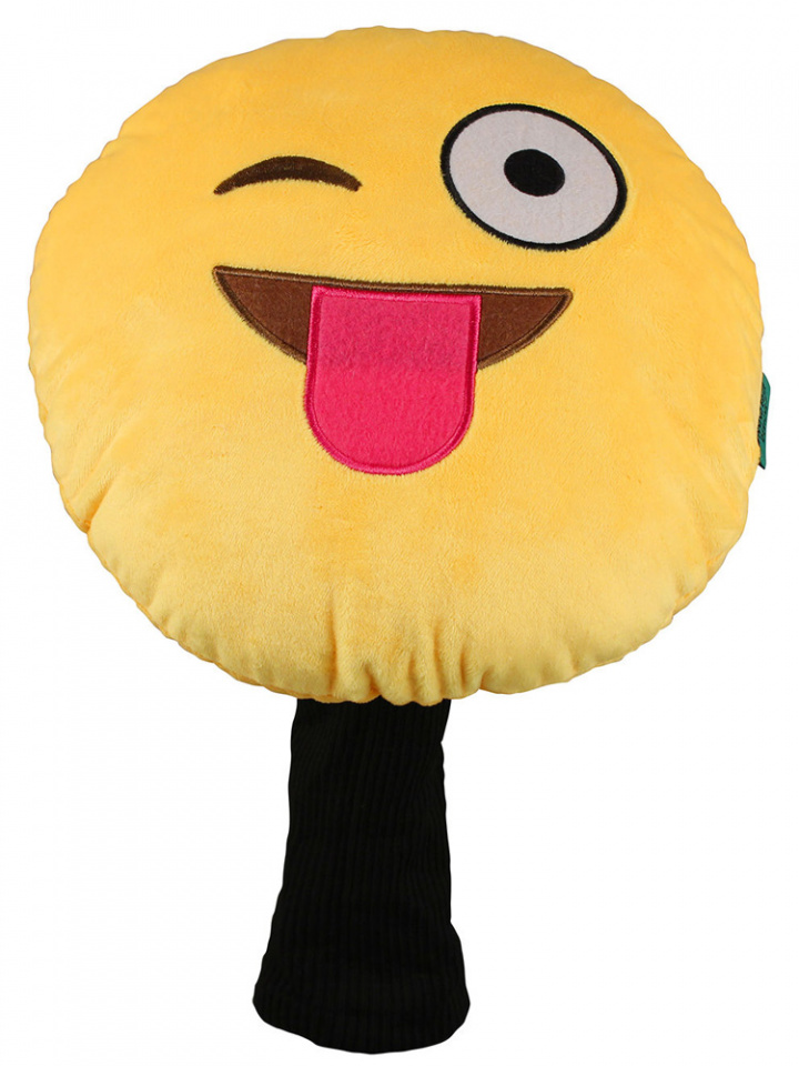 Winning Edge Headcover Driver Emoticon Blinkar med tungan ute i gruppen Tillbehör / Golftillbehör / Headcover Metalwoods / Winning Edge Headcovers hos Dimbo Golf AB (9981165-171)