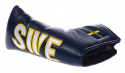 Sverige Headcover Putter Blad Mörkblå