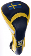 Sverige Headcover Driver Executive Blå/Gul