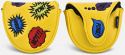 PRG Originals Headcover Putter Mallet Gul Popkonst