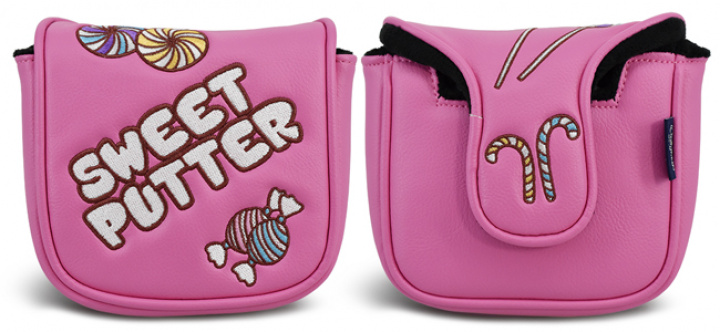 PRG Originals Headcover Putter Fyrkantig Mallet Rosa Sweet Putter i gruppen Tillbehör / Golftillbehör / Headcover Putter / PRG Headcover hos Dimbo Golf AB (9981210-0405)