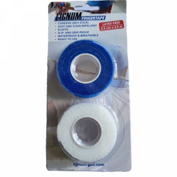 Lignum Fingertejp 2-pack Vit/Blå i gruppen Tillbehör / Golftillbehör / Övriga Golftillbehör hos Dimbo Golf AB (9981230-734133)