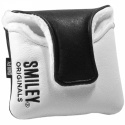 Smiley Headcover Putter Mallet Svart