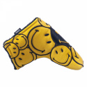 Smiley Headcover Putter Blade Gul
