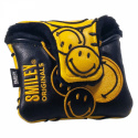 Smiley Headcover Putter Mallet Gul