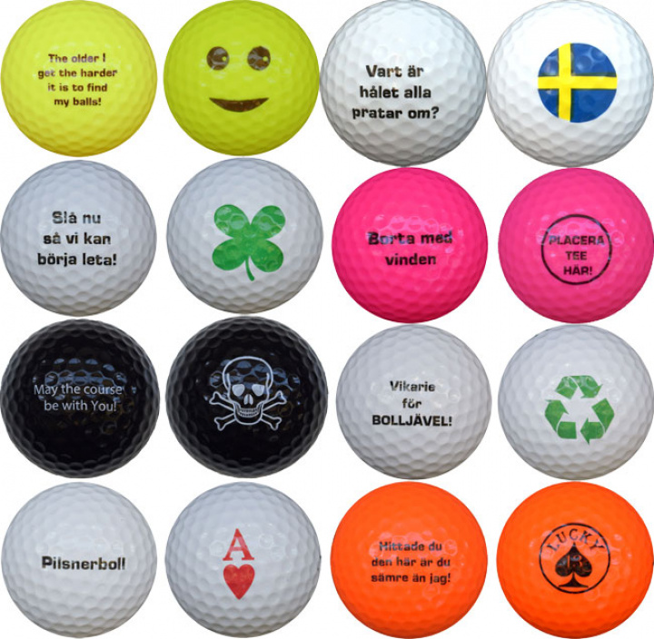 WL Golfboll 8-pack i gruppen Golfbollar / Alternativa Golfbollar hos Dimbo Golf AB (9987102-08)